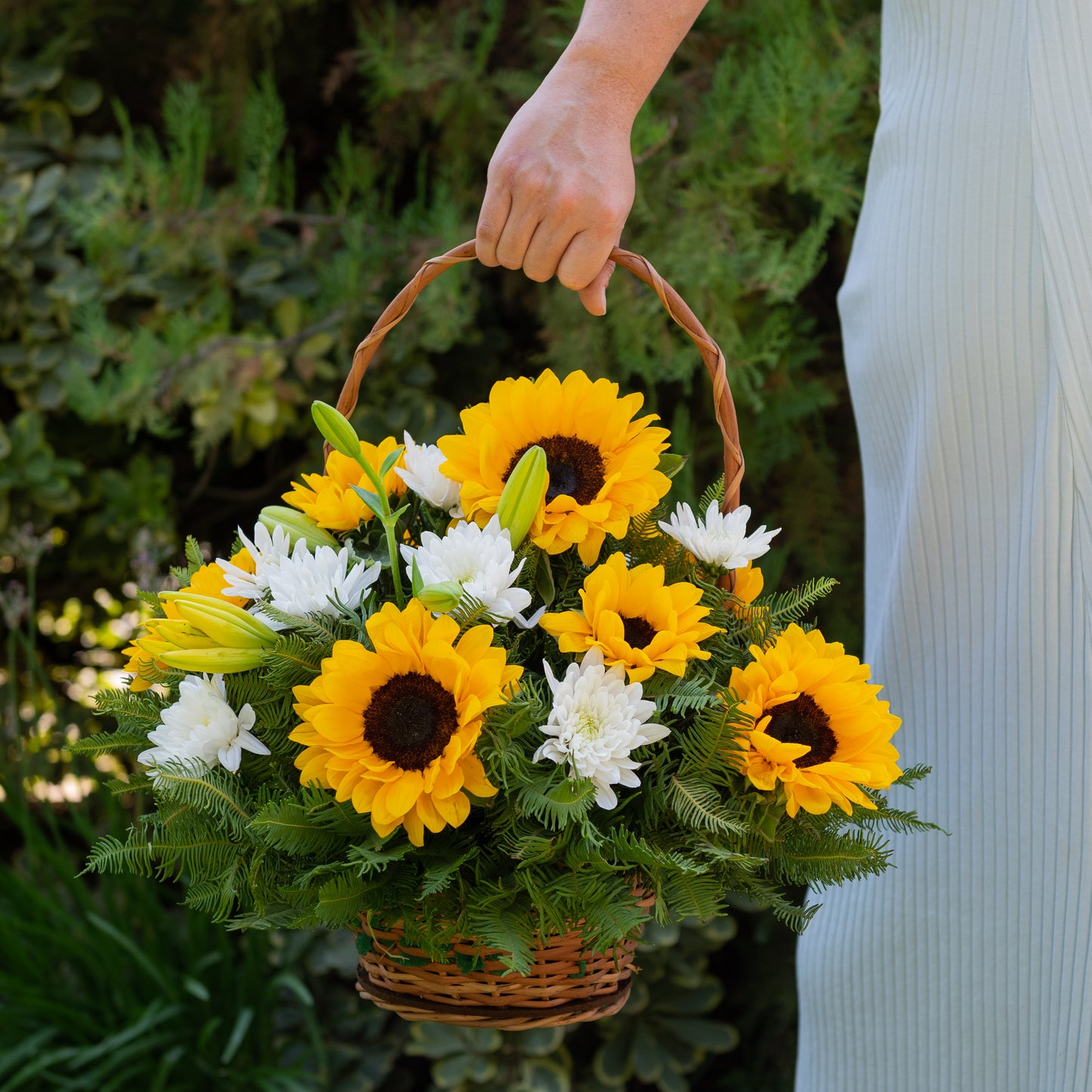 Canasta Floral Antoniette